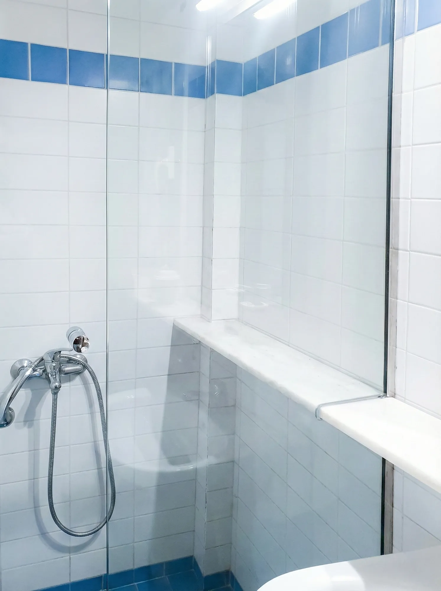 Cabine de douche en verre de sécurité 10 mm