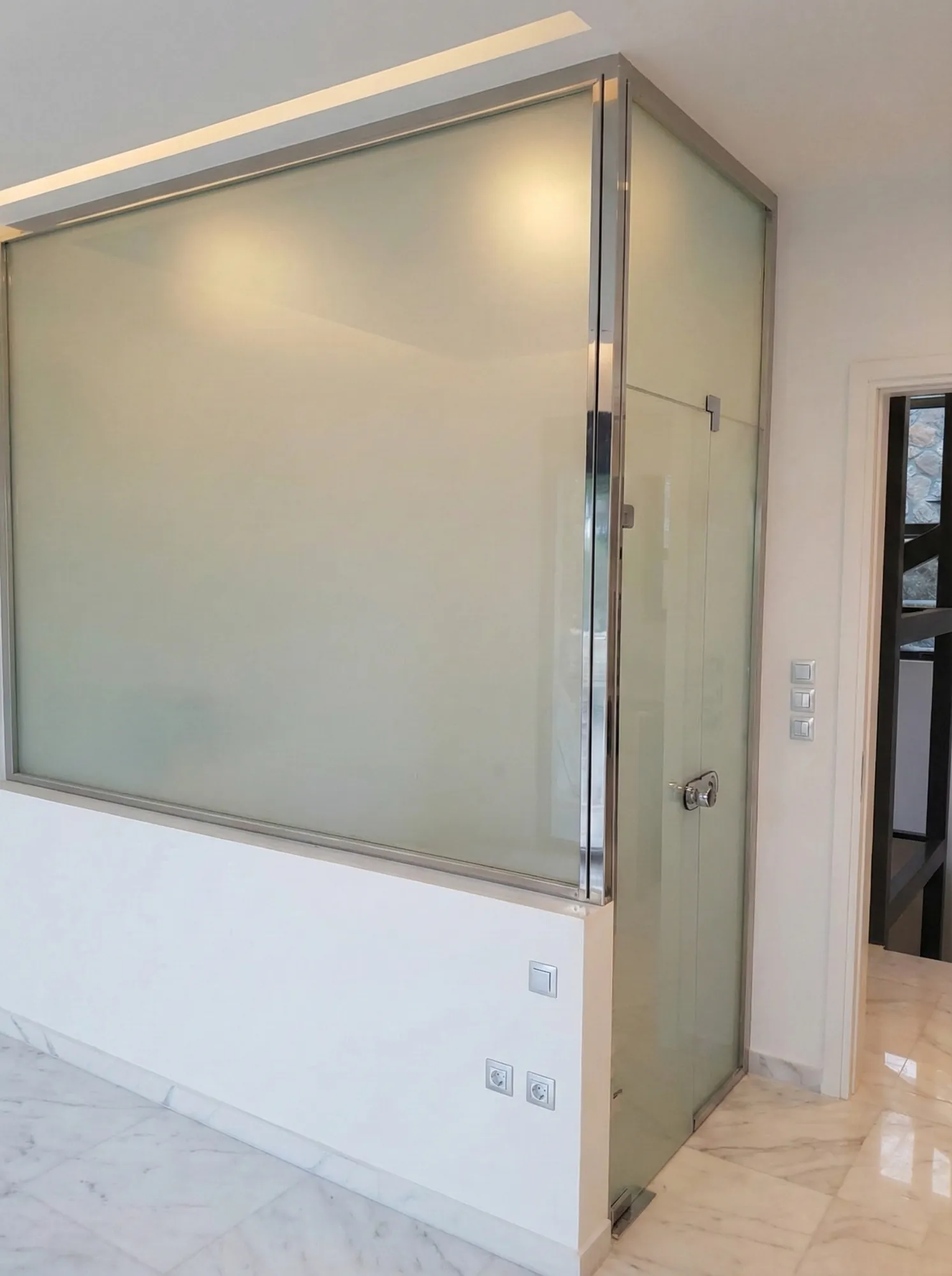 Aménagement vitré walk-in